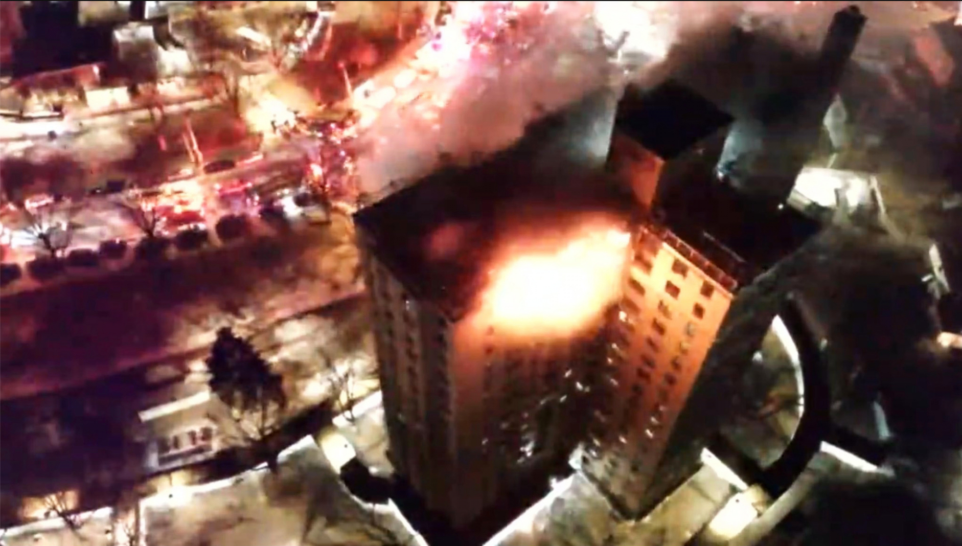 New York City Apartment Building Gas Explosion, Fire Kills 1, Injures 14