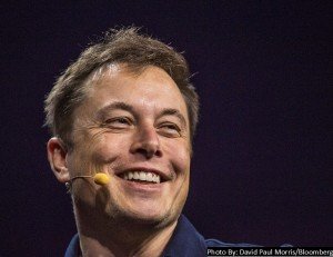Elon Musk, Tesla Motors Inc. Photographer: David Paul Morris/Bloomberg 