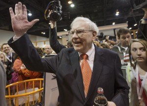 Buffett at Berkshire Annual Meeting 2013 AP Photo/Nati Harnik