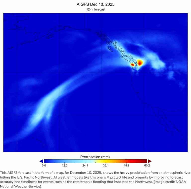 NOAA Announces Latest AI Driven Global Weather Models