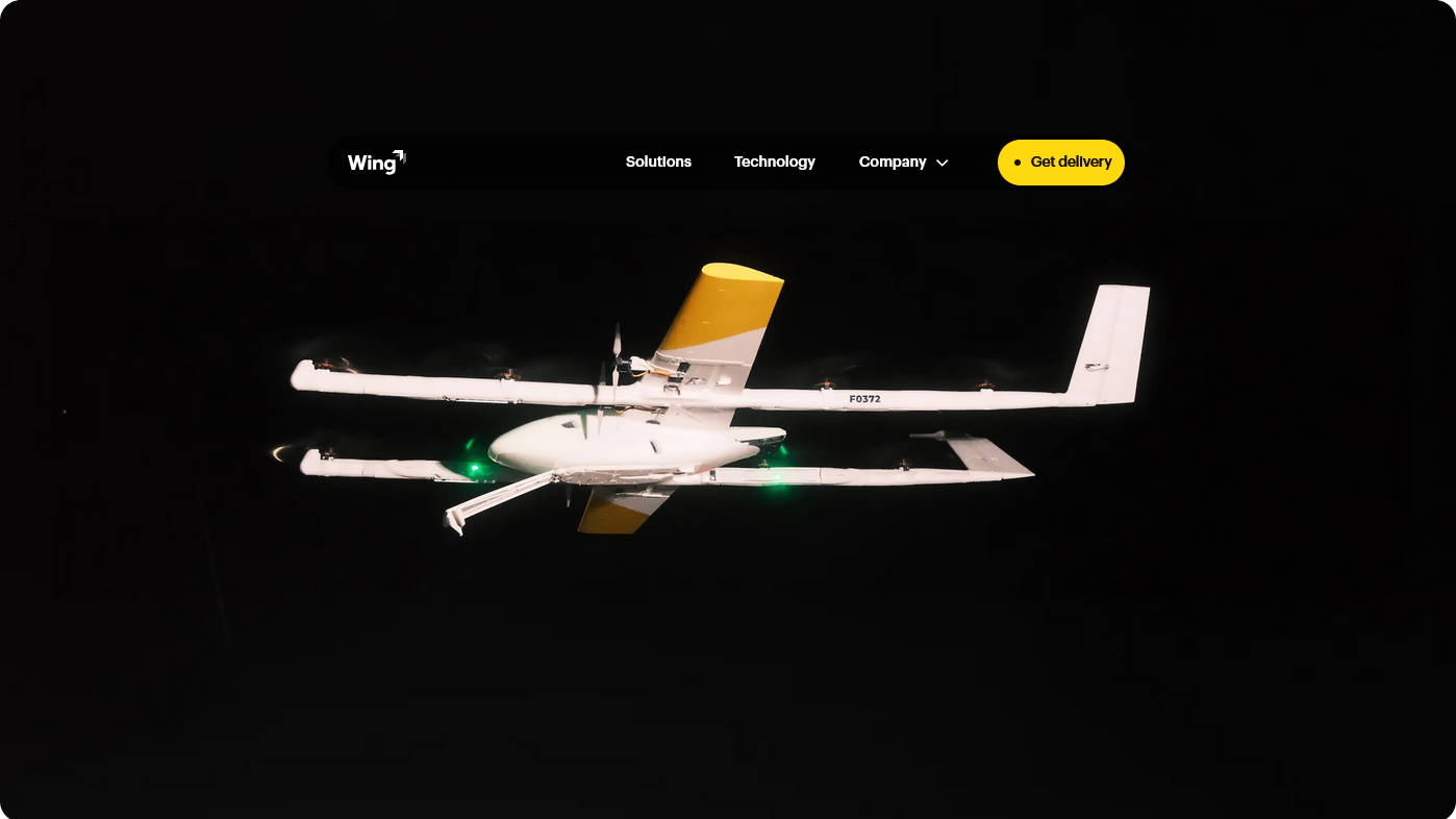 Alphabet’s Wing Starting Drone Delivery in San Francisco Bay Area