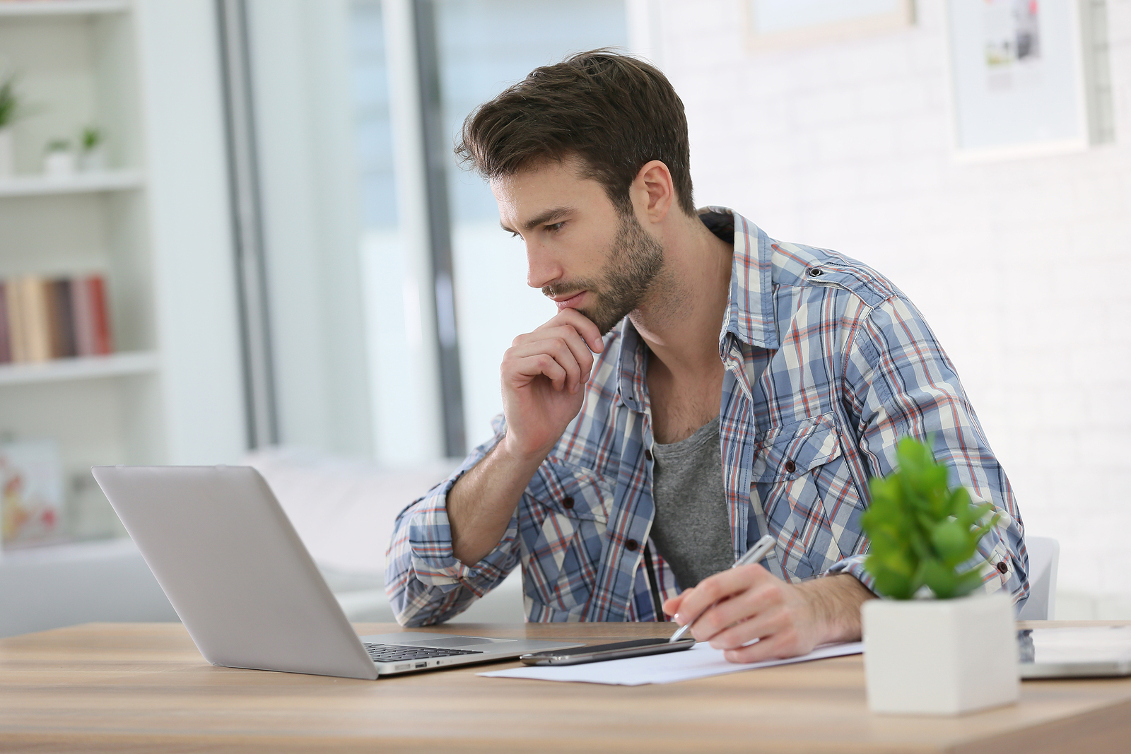 نتيجة بحث الصور عن Man-work from home