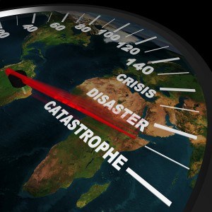 Speeding toward Global Catastrophe, disaster