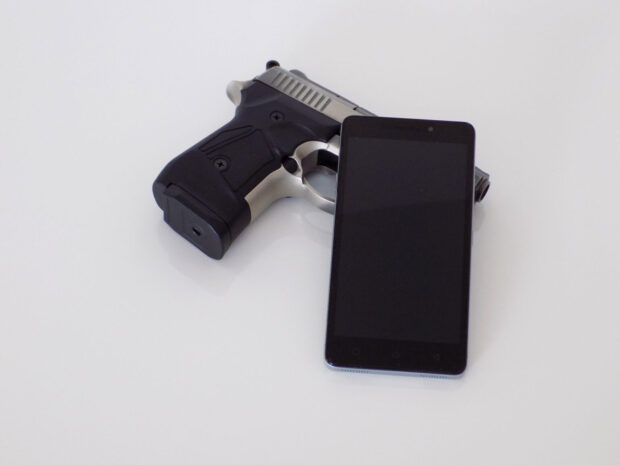 smart gun with phone