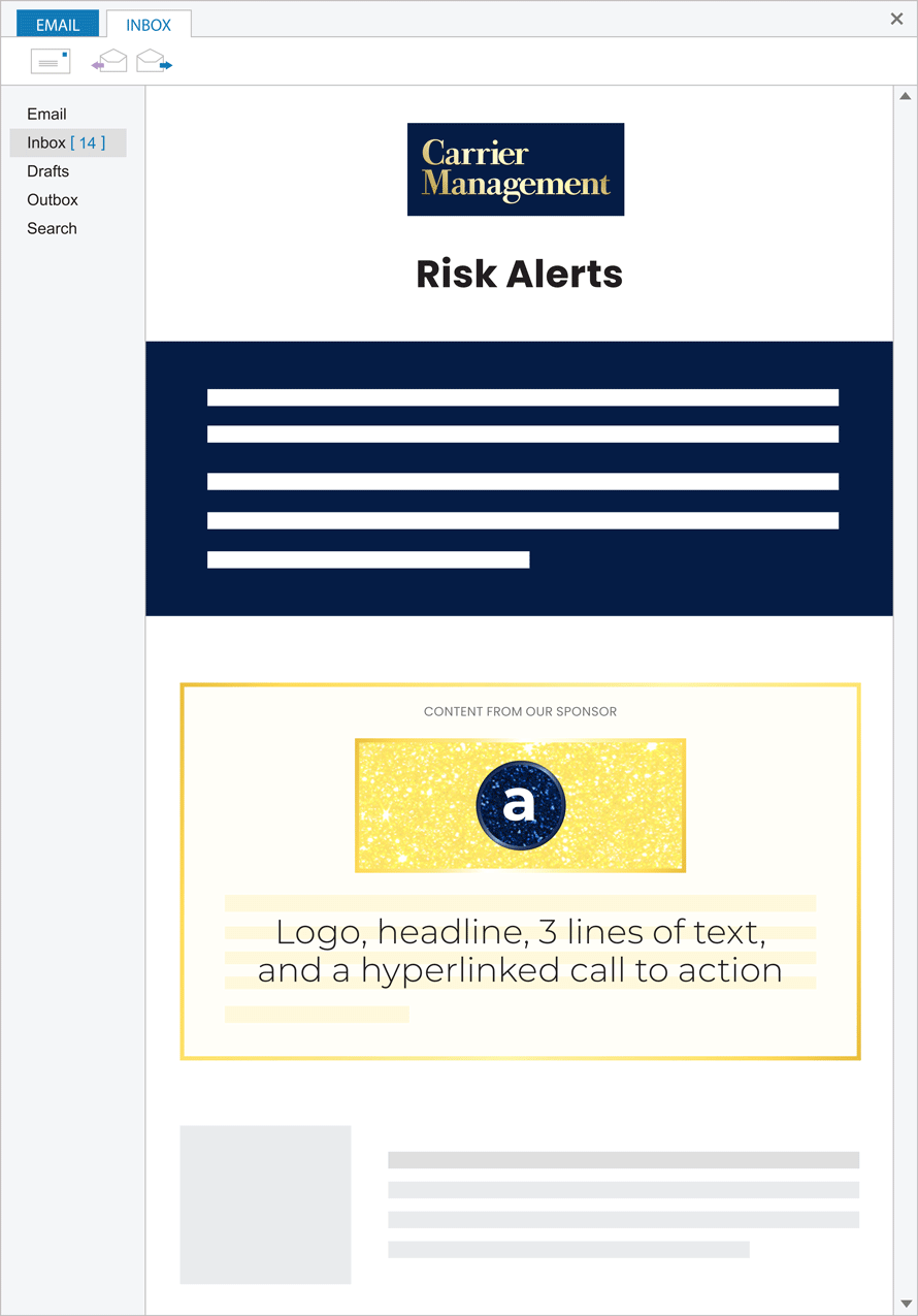 Carrier Management Risk Alerts eNewsletter